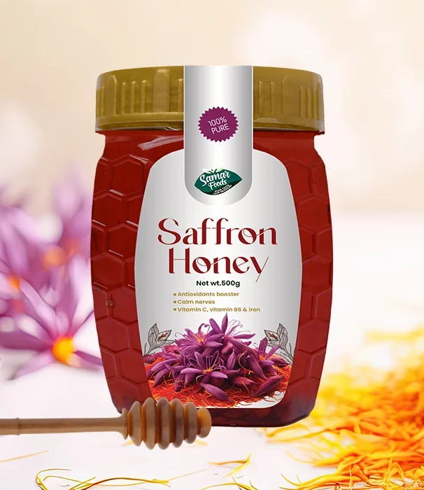 Golden Saffron Honey